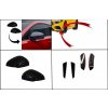 KITT Kit Front Bumper Flaps Side Fins Flaps suitable for Mercedes A-Class W177 V177 (05.2018-up) with Mirror Covers A35 Design Black Edition KITT Kit Front Bumper Flaps Side Fins Flaps suitable for Mercedes A-Class W177 V177 (05.2018-up) with Mirror Covers A35 Design Black Edition