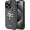 Guess PU 4G Metal Logo Zadný Kryt pre iPhone 15 Pro Max Grey Guess PU 4G Metal Logo Zadný Kryt pre iPhone 15 Pro Max Grey