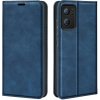Peňaženkové kožené puzdro Suction na Oppo Reno 7 5G - Tmavá modrá Peňaženkové kožené puzdro Suction na Oppo Reno 7 5G - Tmavá modrá