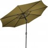 STILISTA slnečník Market Ø 3 m, khaki/hnedý + poťah STILISTA slnečník Market Ø 3 m, khaki/hnedý + poťah