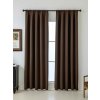 MKLozkoviny.sk Blackout závesy Elias tmavohnedá – 140 × 180 cm (2 ks) - riasiaca stuha MKLozkoviny.sk Blackout závesy Elias tmavohnedá – 140 × 180 cm (2 ks) - riasiaca stuha