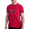 Alpha Industries Basic Rainbow Reflective T-Shirt Speed Red tričko pánske Farba: červená, Veľkosť: XXL Alpha Industries Basic Rainbow Reflective T-Shirt Speed Red tričko pánske Farba: červená, Veľkosť: XXL