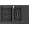 MEXEN/S MEXEN/S - Gaspar granitový drez 1.5 s odkvapkávačom 737 x 475 mm, čierny kropenatý, čierny sifón 6507731505-76-B MEXEN/S MEXEN/S - Gaspar granitový drez 1.5 s odkvapkávačom 737 x 475 mm, čierny kropenatý, čierny sifón 6507731505-76-B