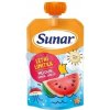 Sunar Ovocný príkrm Jablko, vodný melón a banán (od ukonč. 6. mesiaca) 100 g detská kapsička Sunar Ovocný príkrm Jablko, vodný melón a banán (od ukonč. 6. mesiaca) 100 g detská kapsička