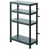 QBRICK Plastový regál 60x30x92,6cm 4 police QBRICK Plastový regál 60x30x92,6cm 4 police