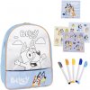 Kreativní batoh Bluey Diy k domalování Kreativní batoh Bluey Diy k domalování