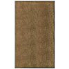 Rohožka pratelná hnědá 90 x 150 cm Hnědá 323437 Rohožka pratelná hnědá 90 x 150 cm Hnědá 323437