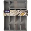 Orion Príborník posuvný 27,5/44x36,5x4,3 cm šedý Orion Príborník posuvný 27,5/44x36,5x4,3 cm šedý