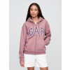 GAP Sweatshirt with logo - Women's biela | fialová M GAP 1200146702359 GAP Sweatshirt with logo - Women's biela | fialová M GAP 1200146702359