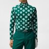 Pánske tričko J.Lindeberg Golf Aello Soft Compression Print zelené/potlač bodiek M Pánske tričko J.Lindeberg Golf Aello Soft Compression Print zelené/potlač bodiek M