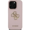 Guess PU Grained 4G Metal Logo Zadný Kryt pre iPhone 16 Pro Max Ružová Guess PU Grained 4G Metal Logo Zadný Kryt pre iPhone 16 Pro Max Ružová