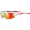 Slnečné okuliare Uvex Sportstyle 215 - white mat red/mirror red uni Slnečné okuliare Uvex Sportstyle 215 - white mat red/mirror red uni