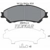 Sada brzdových platničiek kotúčovej brzdy TEXTAR 2597901 Sada brzdových platničiek kotúčovej brzdy TEXTAR 2597901