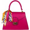 NovaKabelka.sk Flavia Fuxia kožená talianska crossbody kabelka ružová NovaKabelka.sk Flavia Fuxia kožená talianska crossbody kabelka ružová
