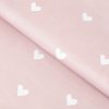 Goldea bavlnené plátno - srdiečka na púdrovo ružovom 160 cm Goldea bavlnené plátno - srdiečka na púdrovo ružovom 160 cm