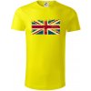 Britská vlajka stará - Tričko z organickej bavlny - XL ( Citrónová ) Britská vlajka stará - Tričko z organickej bavlny - XL ( Citrónová )