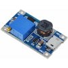 Step-up menič MT3608 4-20V na 5-28V, 2A, Micro USB Step-up menič MT3608 4-20V na 5-28V, 2A, Micro USB