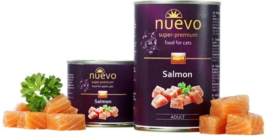 NUEVO CAT Adult Salmon 6 x 200 g