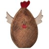 InDecor Veľkonočné kuriatko z mangového dreva, 19 x 3 x 25 cm, S InDecor Veľkonočné kuriatko z mangového dreva, 19 x 3 x 25 cm, S