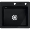 Keramický kuchynský drez FRANKE Mythos MTK 610-58 - s excentrom Easy Click Farba: onyx Keramický kuchynský drez FRANKE Mythos MTK 610-58 - s excentrom Easy Click Farba: onyx