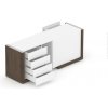 Komoda SOLID pre manažérske oporné stoly, so zásuvkami na oboch stranách, 170cm (Dvojstranná komoda SOLID pre manažérske oporné stoly, so zásuvkami, dĺžka 170cm, hĺbka 50cm) Komoda SOLID pre manažérske oporné stoly, so zásuvkami na oboch stranách, 170cm (Dvojstranná komoda SOLID pre manažérske oporné stoly, so zásuvkami, dĺžka 170cm, hĺbka 50cm)