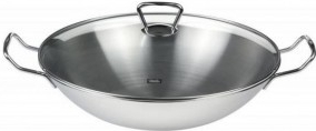 Fissler Wok nerez 18/10 35 cm Kunming