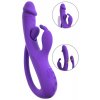 Sweet Smile Rabbit Vibrator with G-Spot/Anal Tickler Purple Sweet Smile Rabbit Vibrator with G-Spot/Anal Tickler Purple