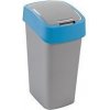 Curver odpadkový kôš Flipbin 50l strieborná/modrá 02172-734 Curver odpadkový kôš Flipbin 50l strieborná/modrá 02172-734