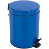Spirella pedálový odpadkový koš Sydney, modrý, ocel, 3 l