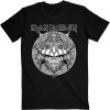 Iron Maiden tričko Samurai Graphic white čierne