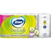 Zewa Deluxe Camomile Comfort - Trojvrstvový toaletný papier s arómou harmančeka (8 roliek x 150 útržkov) Zewa Deluxe Camomile Comfort - Trojvrstvový toaletný papier s arómou harmančeka (8 roliek x 150 útržkov)