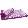 Sportago Eterna akupresurní podložka s polštářkem - fialová Sportago Eterna akupresurní podložka s polštářkem - fialová