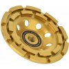 GEKO H00120 Kotouč diamantový hrnkový brusný dvouřadý, 125x5mmxM14 GEKO H00120 Kotouč diamantový hrnkový brusný dvouřadý, 125x5mmxM14