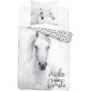 Detexpol Obliečky Kôň White 140x200 Detexpol Obliečky Kôň White 140x200