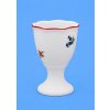 Český porcelán Dubí kalíšok na vajcia bez podstavca hádzačka 7,5 cm