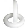 LUMA polystyrénový veniec zrezaný, priemer 250mm, biely LUMA polystyrénový veniec zrezaný, priemer 250mm, biely