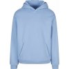 NEW MORNING STUDIOS NM 011 / Unisex mikina s kapucňou - powder blue L NEW MORNING STUDIOS NM 011 / Unisex mikina s kapucňou - powder blue L