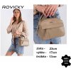 Kabelka kožená Rovicky TWR-75 beige Kabelka kožená Rovicky TWR-75 beige