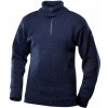 Devold Nansen Wool Zip Neck Dark Blue Melange