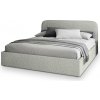 Wilsondo Manželská čalúnená posteľ s úložným priestorom Renive Q 140x200 - svetlosivá Wilsondo Manželská čalúnená posteľ s úložným priestorom Renive Q 140x200 - svetlosivá