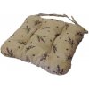 LKV Lomnice Podsedák na židli foukaný se šňůrkou - 40 x 40 cm - levandule LKV Lomnice Podsedák na židli foukaný se šňůrkou - 40 x 40 cm - levandule