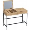 Kozmetický stolík Linda Black and Oak Kozmetický stolík Linda Black and Oak