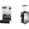 Gaggia Classic E24 BC, white + Stone Espresso Pebble, chrome Gaggia Classic E24 BC, white + Stone Espresso Pebble, chrome