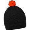 Zimná čiapka CoFEE Contrasting - čierna-oranžová Zimná čiapka CoFEE Contrasting - čierna-oranžová
