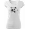 T-ričko Anglický buldog dámske tričko Farba trička: Biela, Veľkosť: S T-ričko Anglický buldog dámske tričko Farba trička: Biela, Veľkosť: S
