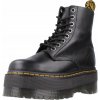 Dr.Martens detské čižmy z prírodnej kože čierne Dr.Martens detské čižmy z prírodnej kože čierne