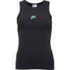 Dámske tielko Nike, NSW TANK RIB SW Čierna,Zelená S Dámske tielko Nike, NSW TANK RIB SW Čierna,Zelená S