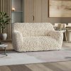 Bielastické poťahy VELVET béžové dvojkreslo (š. 120 - 160 cm) Doprava zadarmo Bielastické poťahy VELVET béžové dvojkreslo (š. 120 - 160 cm) Doprava zadarmo
