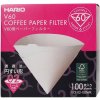 Hario papierové filtre V60-02 (VCF-02-100 W), biele, 100 ks, BOX