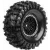 Louise RC CR-ENDURO 1.9 - Kompletní kola s černými disky, 2 ks Louise RC CR-ENDURO 1.9 - Kompletní kola s černými disky, 2 ks